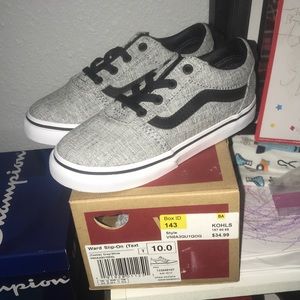 Toddler boys Van’s